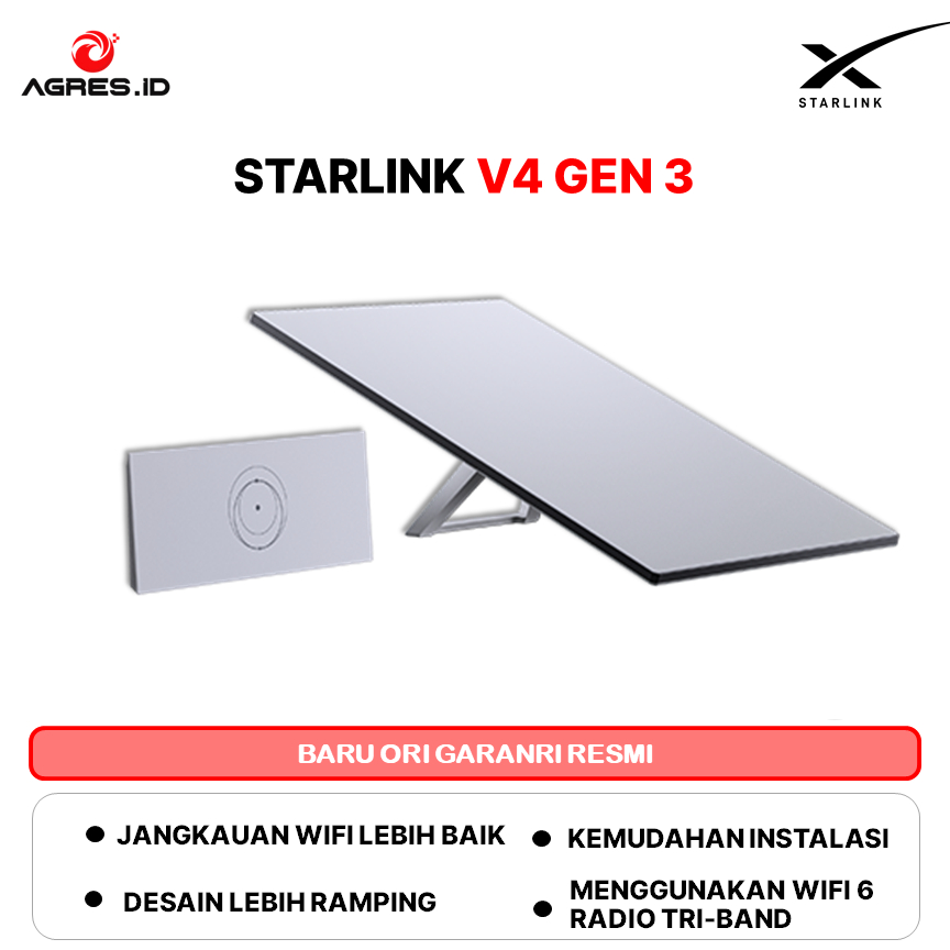 STARLINK STANDARD V4 GEN 3 - STARLINK MINI PORTABLE WIFI