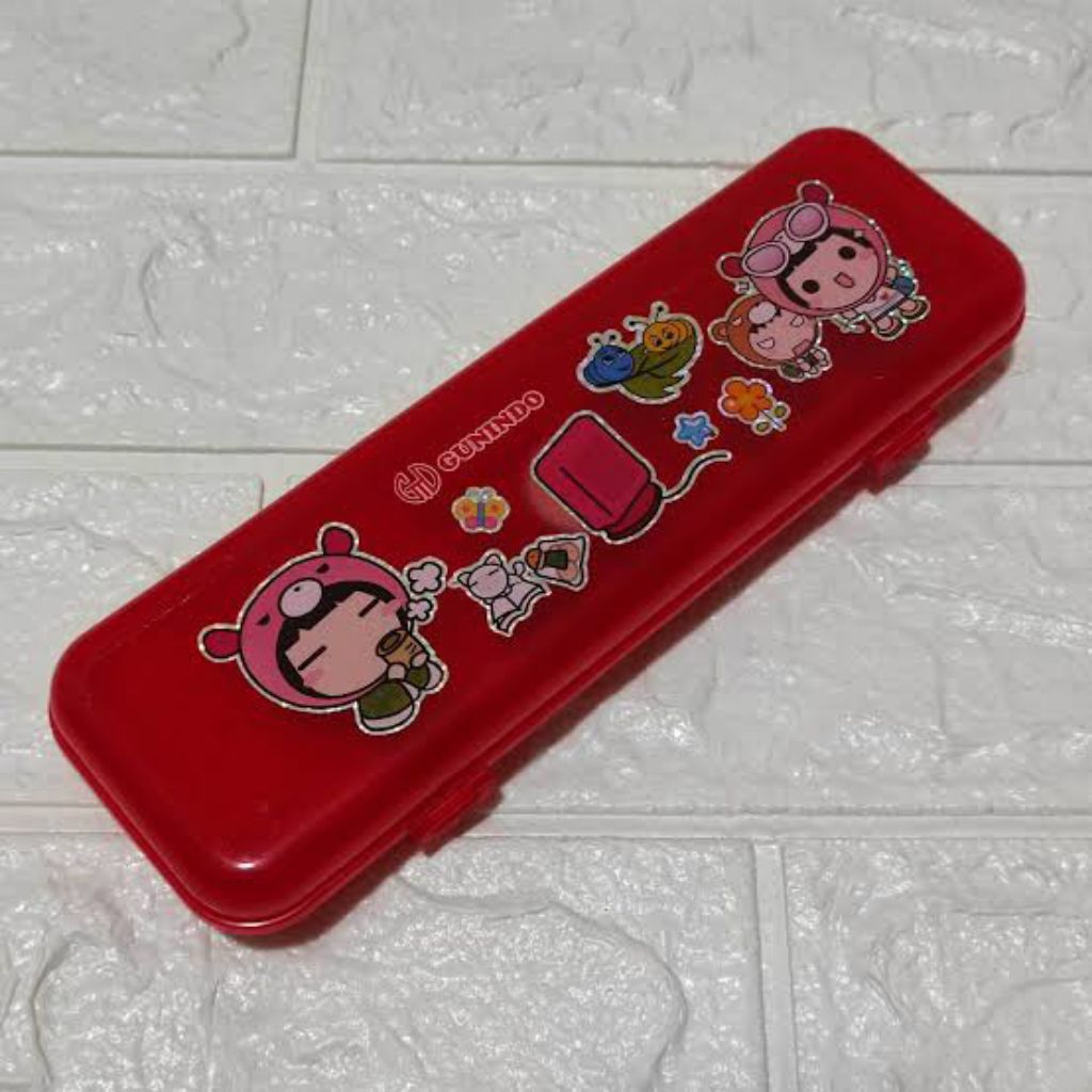 

kotak pensil anak warna warni plastik 1 lusin 12 pcs