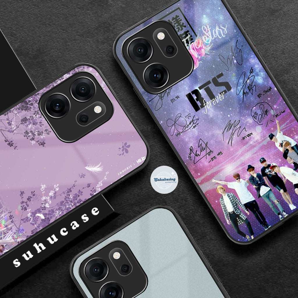 Softcase Kaca hp Untuk Oppo Reno 14F Terbaru 2025Casing Handphone [SC04] - kesing hp - case mewah