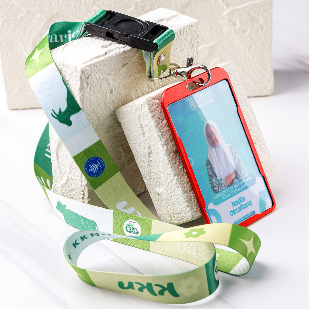 

SATU SET PAKET LENGKAP LANYARD + ID CARD + FRAME ALUMUNIUM