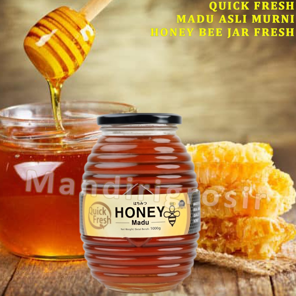 

Madu Asli Murni * Quick Fresh * Honey Bee Jar Fresh * 500gr