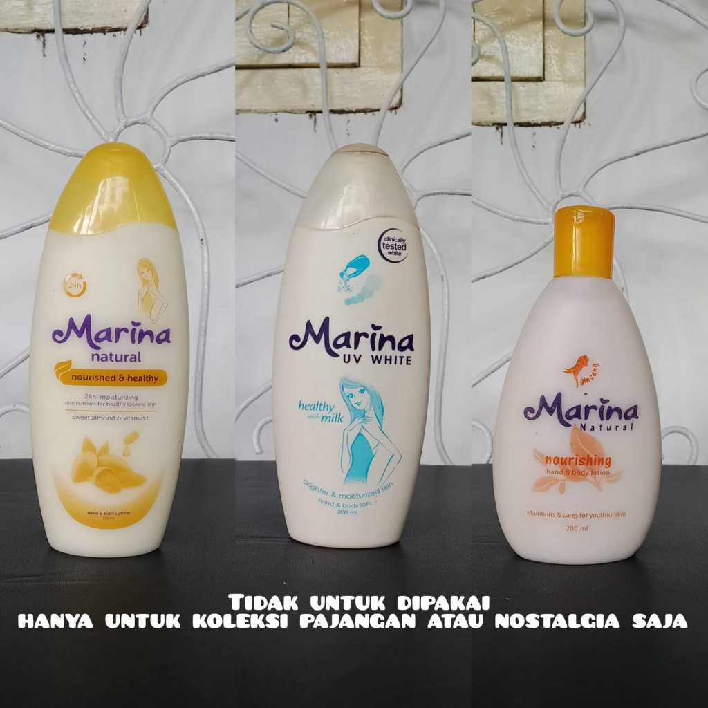 [WAJIB BACA DESKRIPSI] KOLEKSI PRODUK JADUL MARINA HANYA UNTUK PAJANGAN/NOSTALGIA SAJA