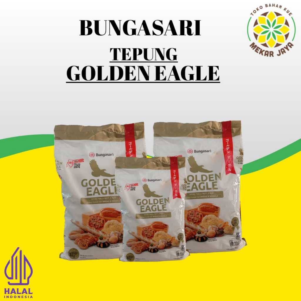 

BUNGASARI TEPUNG GOLDEN EAGLE 1KG