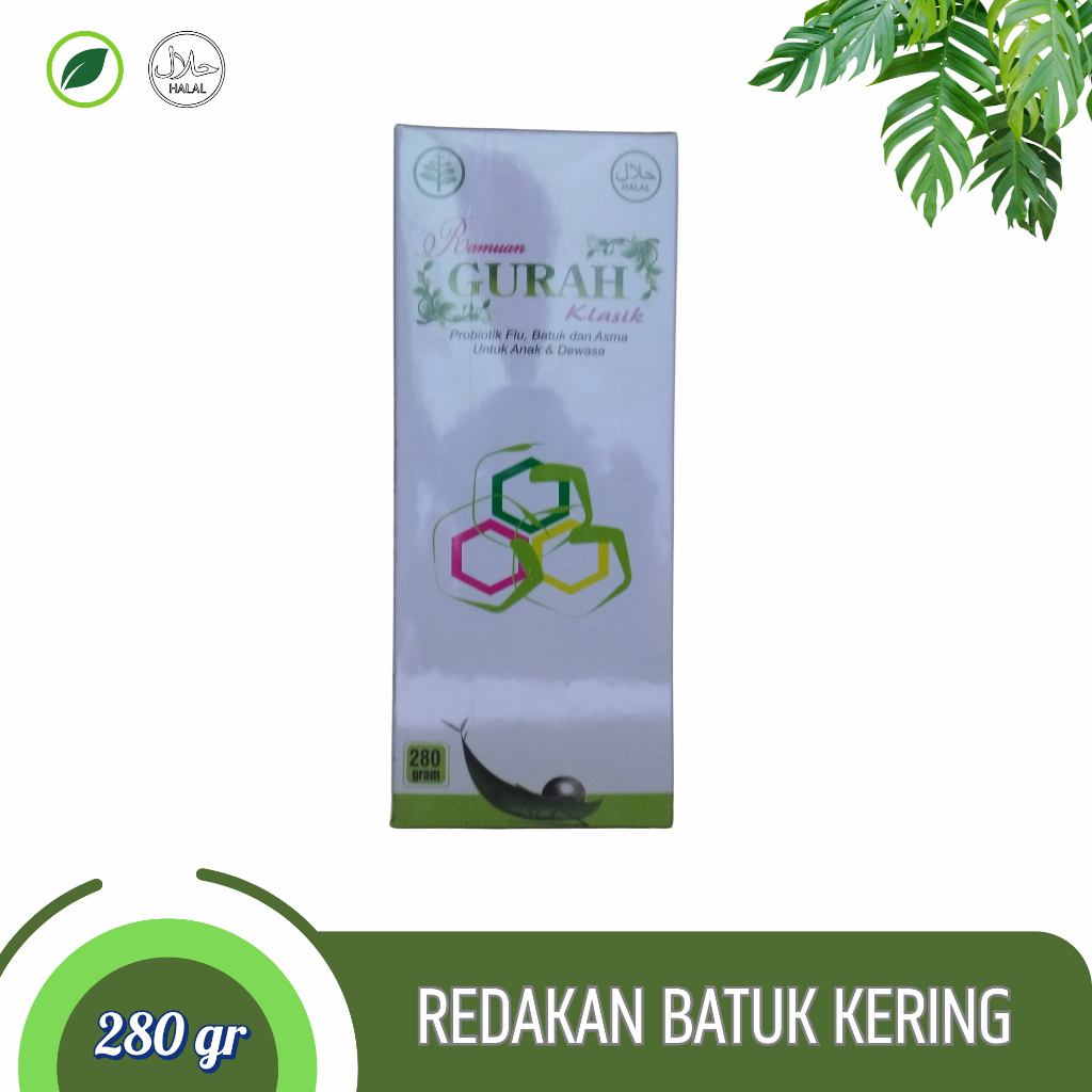 

OBAT BATUK ANAK RAMUAN GURAH klasik 280 gram