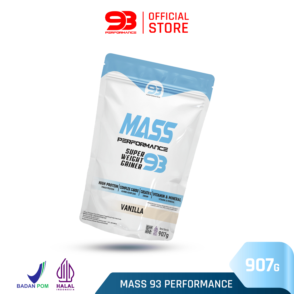 MASS93- Mass Gainer 93 Performance 2 lbs