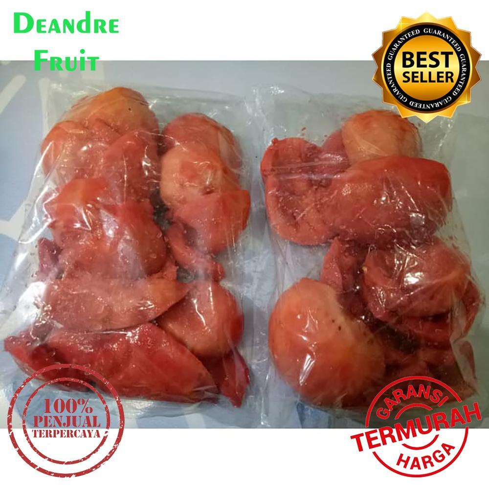 

PROMO MURAH 1kg Buah Jambu Merah Frozen Guava Tanpa biji Beku