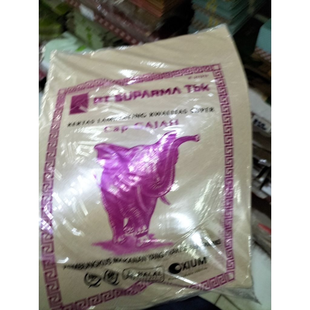 

kertas cap gajah pt suprama tbk 250 lembar