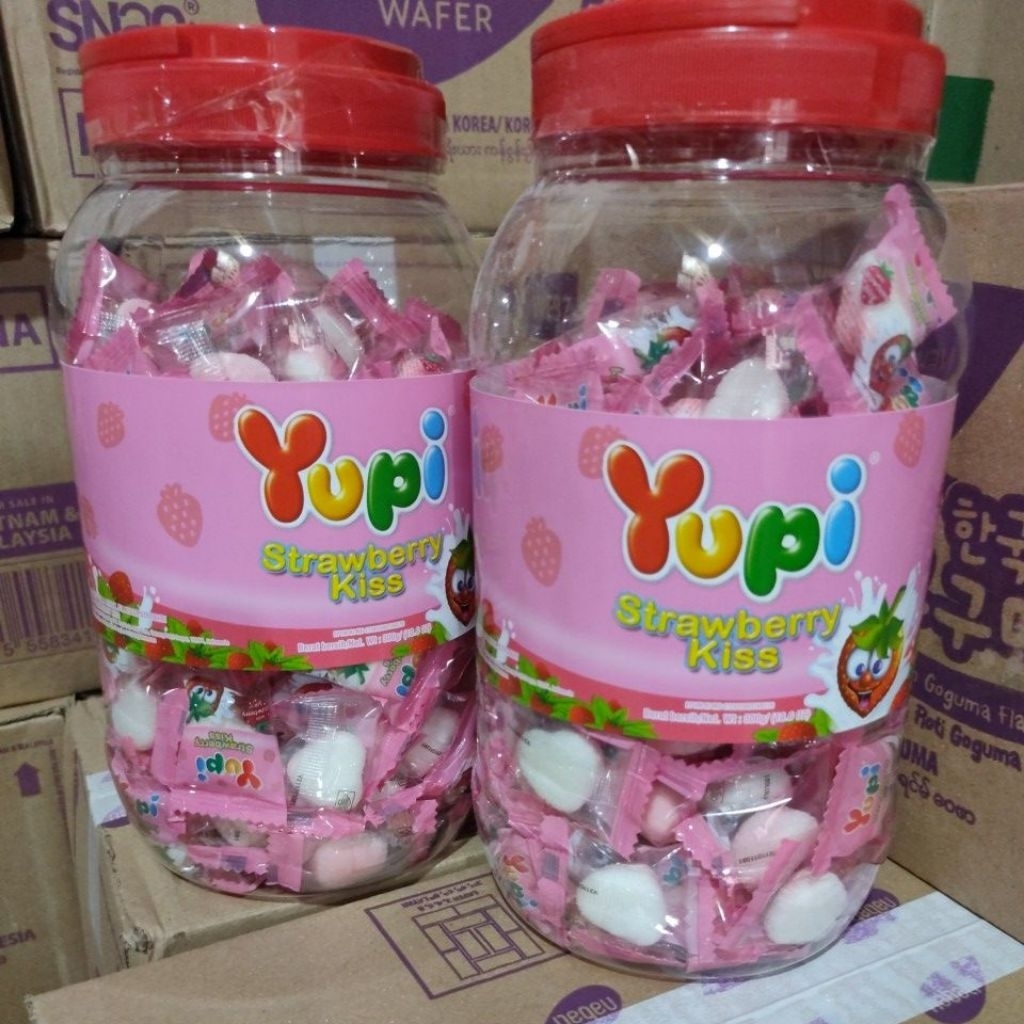 

Toples✓Yupi Strawberry kiss✓ ( 300gr )
