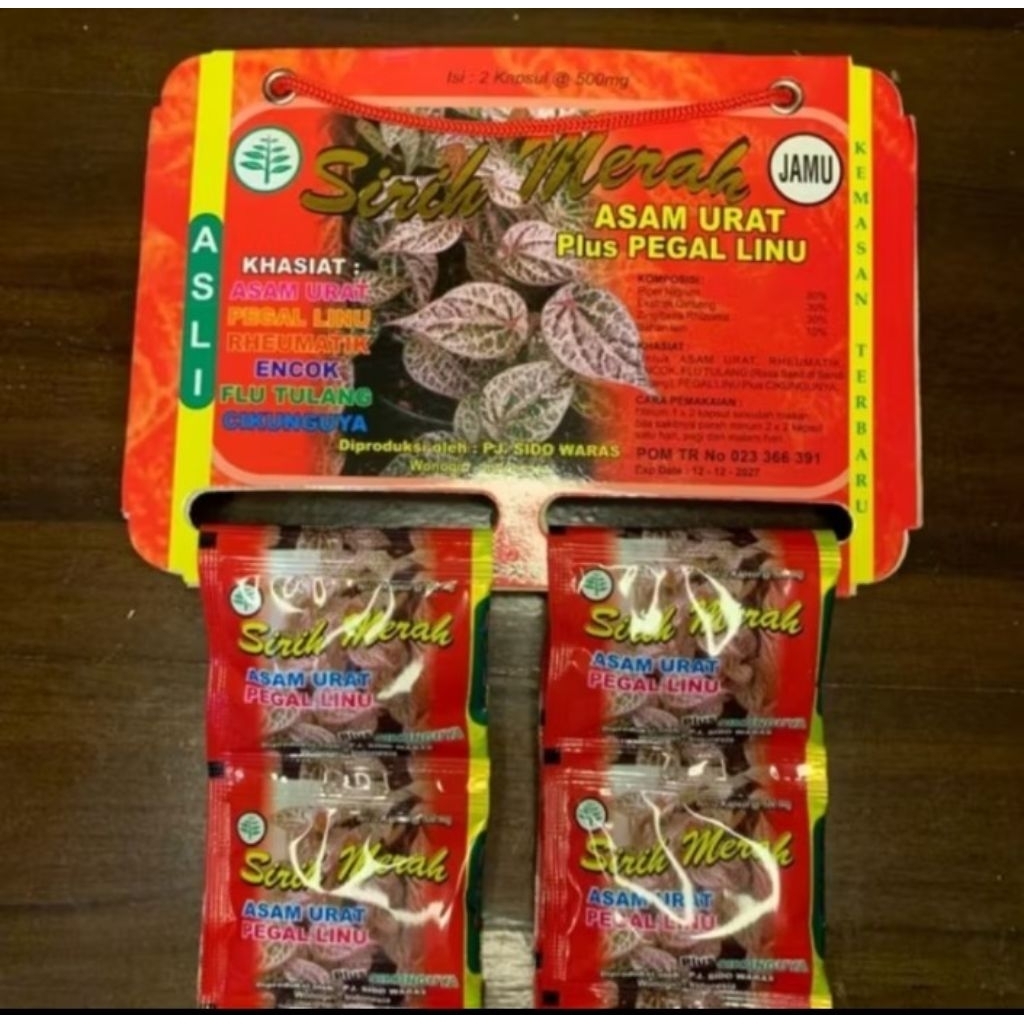 SIRIH MERAH KAPSUL