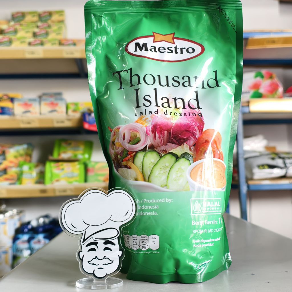 

Maestro Thousand Island 1Kg / Mayonaise Thousand Island Maestro 1Kg / Mayonaise Salad 1Kg