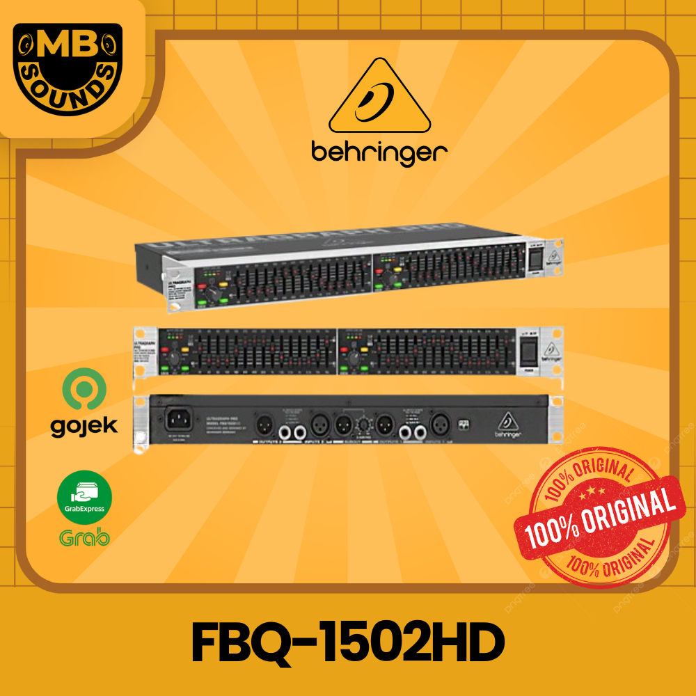 Behringer FBQ-1502HD / FBQ1502HD / FBQ1502 HD Equalizer ORIGINAL