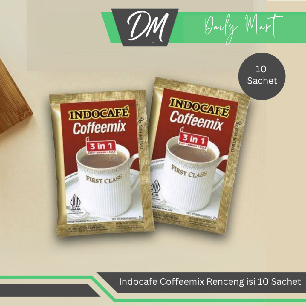 

Indocafe Coffeemix Renceng Isi 10 Sachet - Kopi Instan Premium Enak Murah