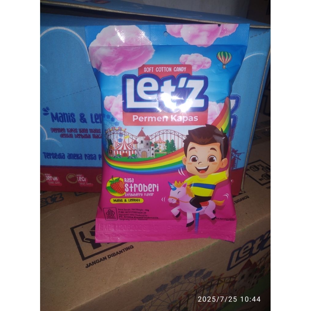 

letz permen kapas sodr cotton candy