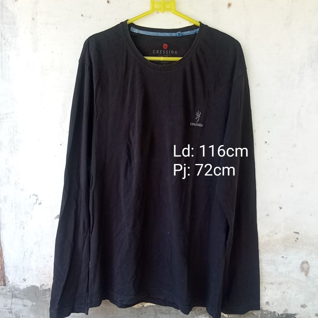 Kaos Lengan Panjang Cressida Bahan Nyaman