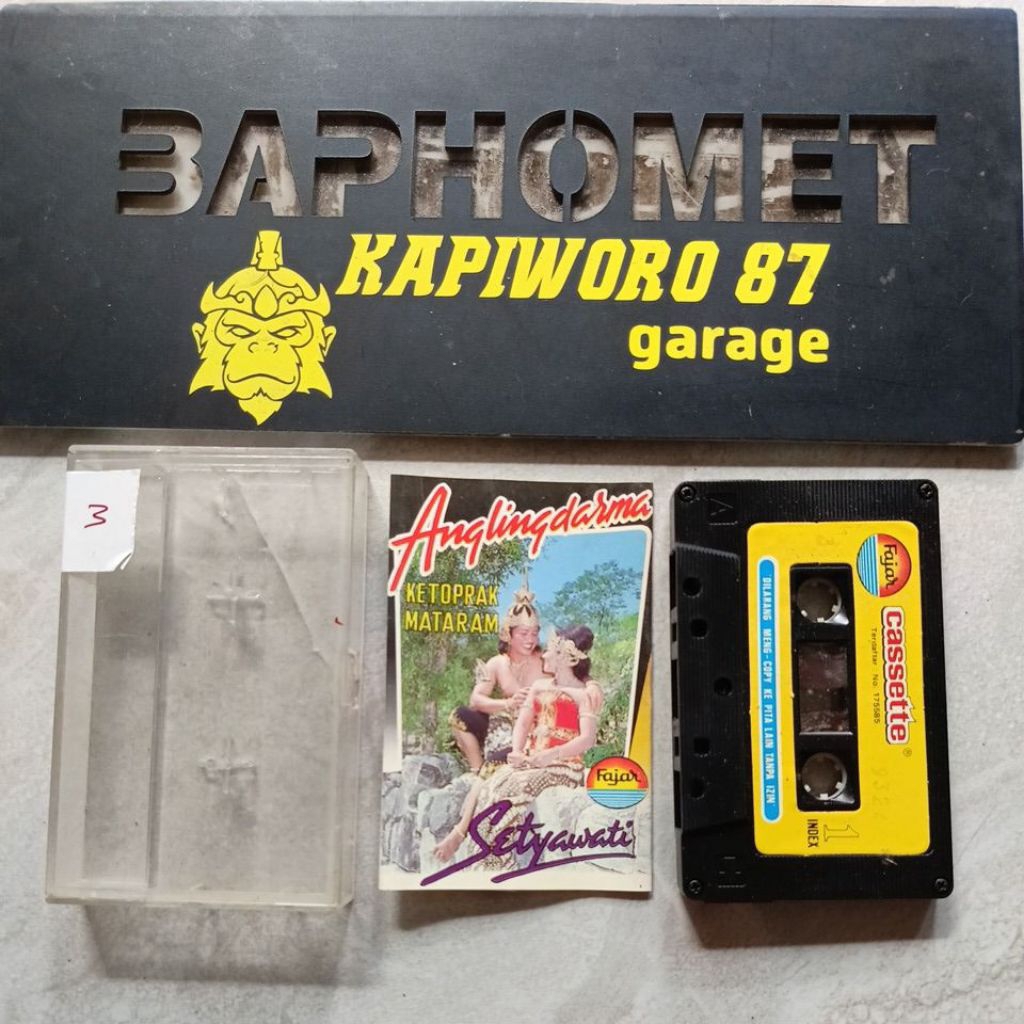 kaset pita,, KETOPRAK MATARAM "SAPTA MANDALA",,ANGLINGDARMA