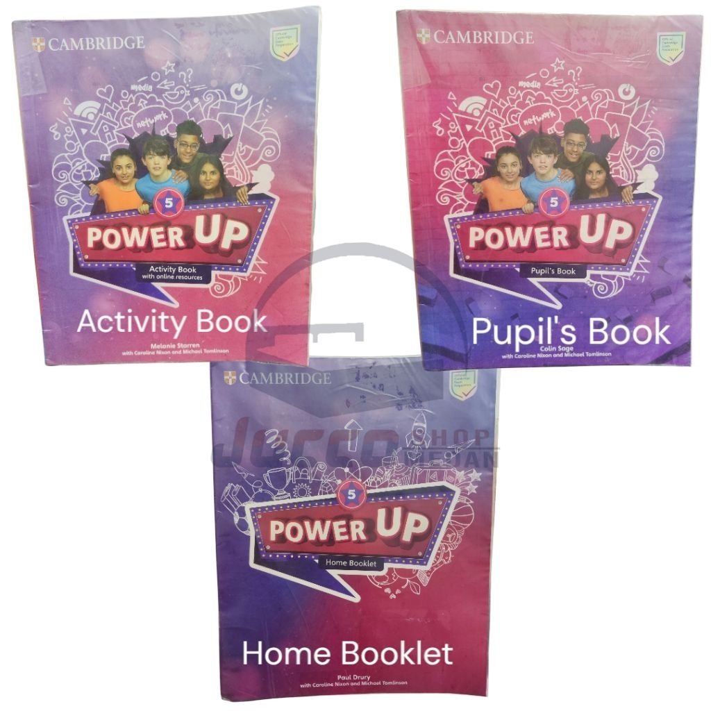 [ JUCCO ] Cambridge Power Up English 5 - Buku Cetak SD Kelas 5 Power Up Home Booklet - Buku Bekas Ca