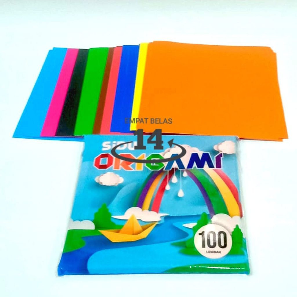 

1 Pak Kertas Origami Kecil Sidu ( Isi 100 Lembar )