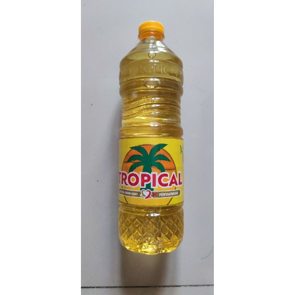 

Minyak goreng tropical 1 liter