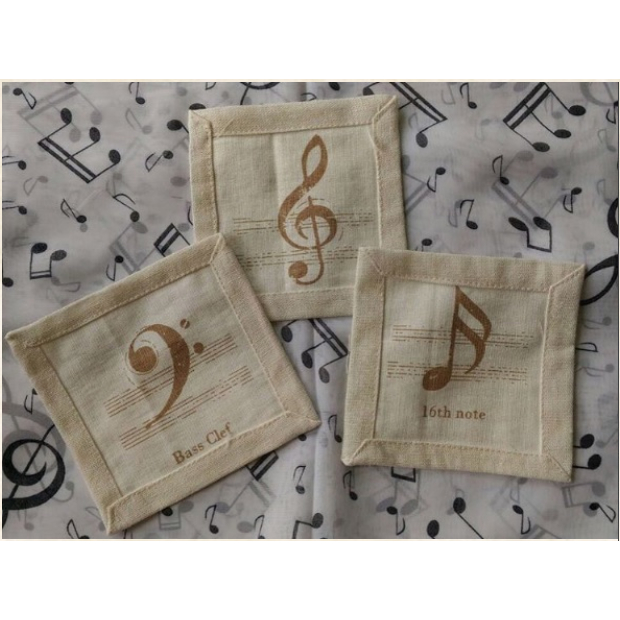 

Music Note Coaster Set