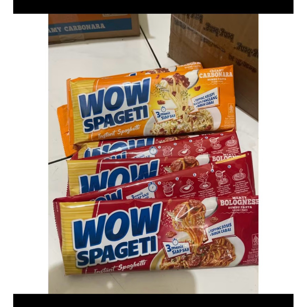 

WOW spageti Instan all varian