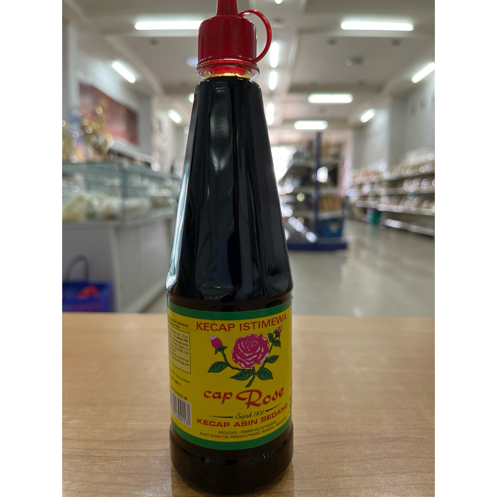 

Kecap asin cap mawar asli bangka