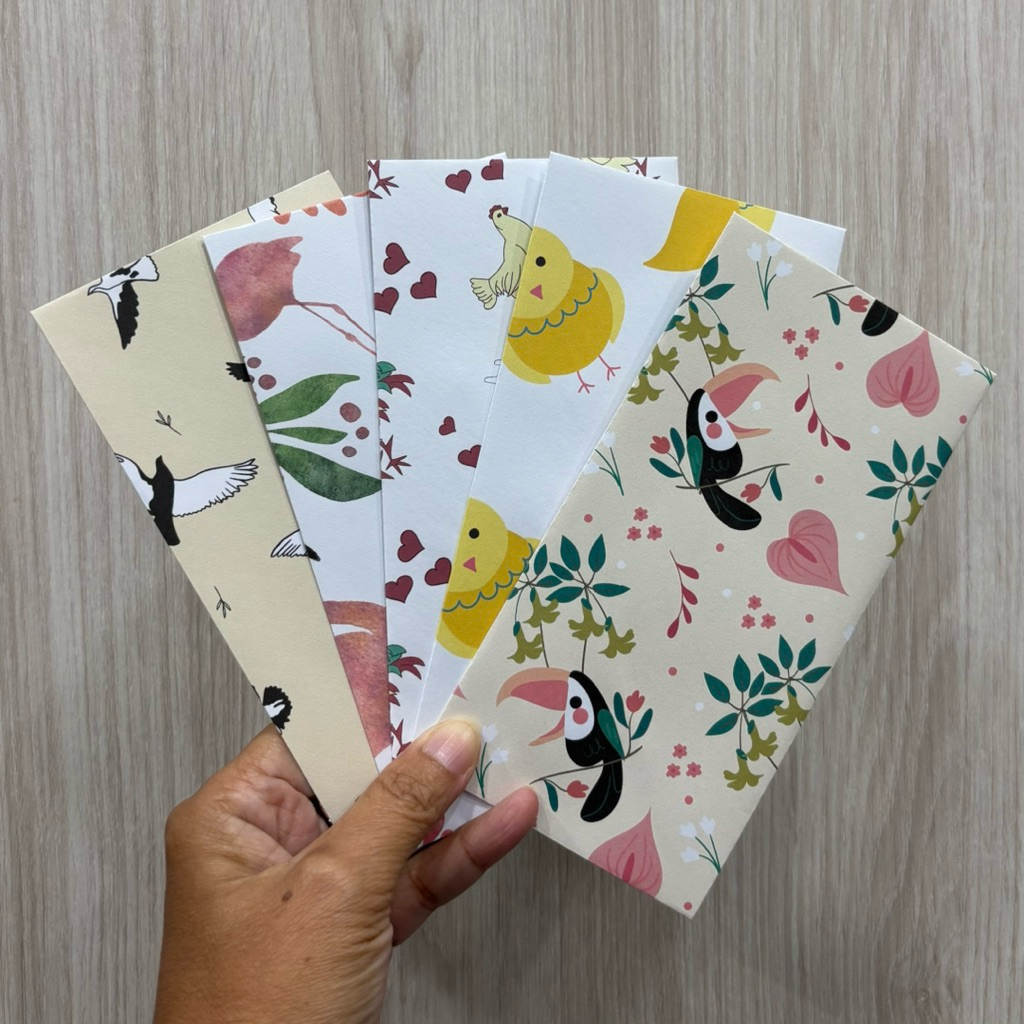 

Satuan Amplop Panjang Bird Series Untuk Kondangan Lebaran Surat