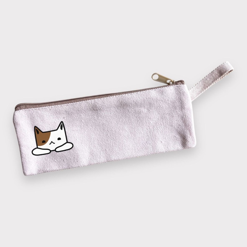 

Pinkstone Cute Series Pouch Kanvas Tempat Pensil Kotak Pensil Pencil Case Pouch Serbaguna Desain Imut Lucu Cute Cat, Rainbow, Frog, Rabbit, Mochi Dango, Jellyfish, Chibi Blonde Anime, Cute Anime