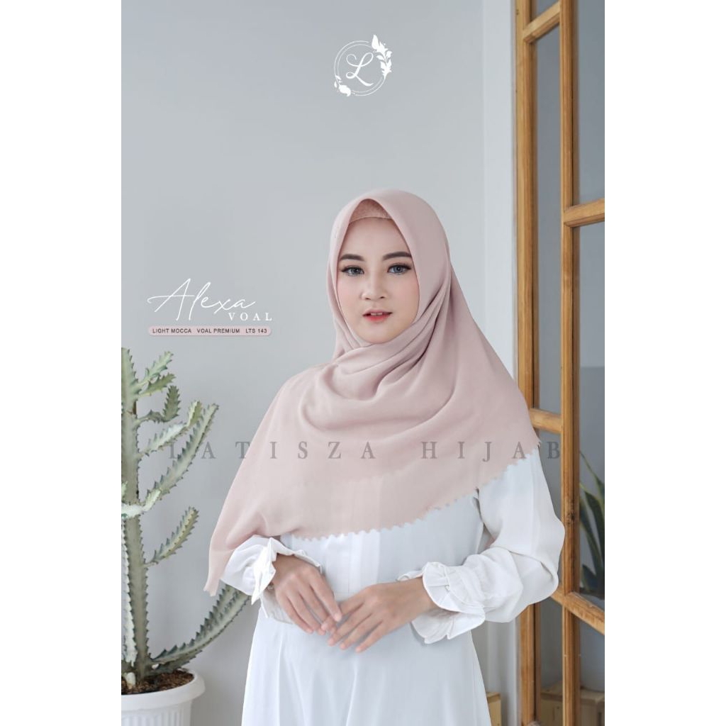 Latisza scarf segiempat pashmina square polos latisza olla/ sophia/ aqila pashmina termurah terlaris