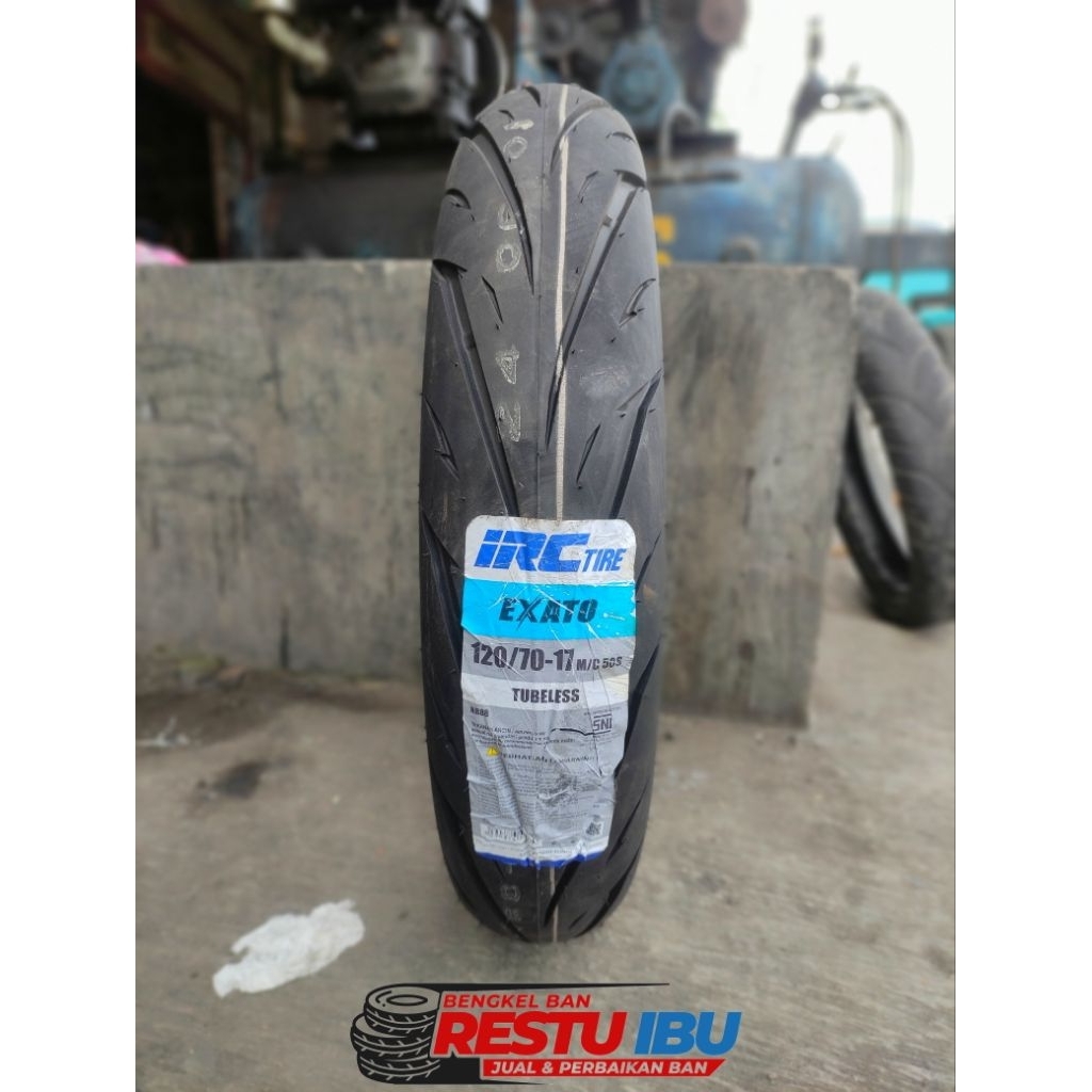 Ban Tubeles IRC Exato NR88 120/70-17