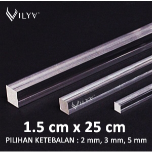 

Penggaris Mistar Kue 1,5 cm x 25 cm