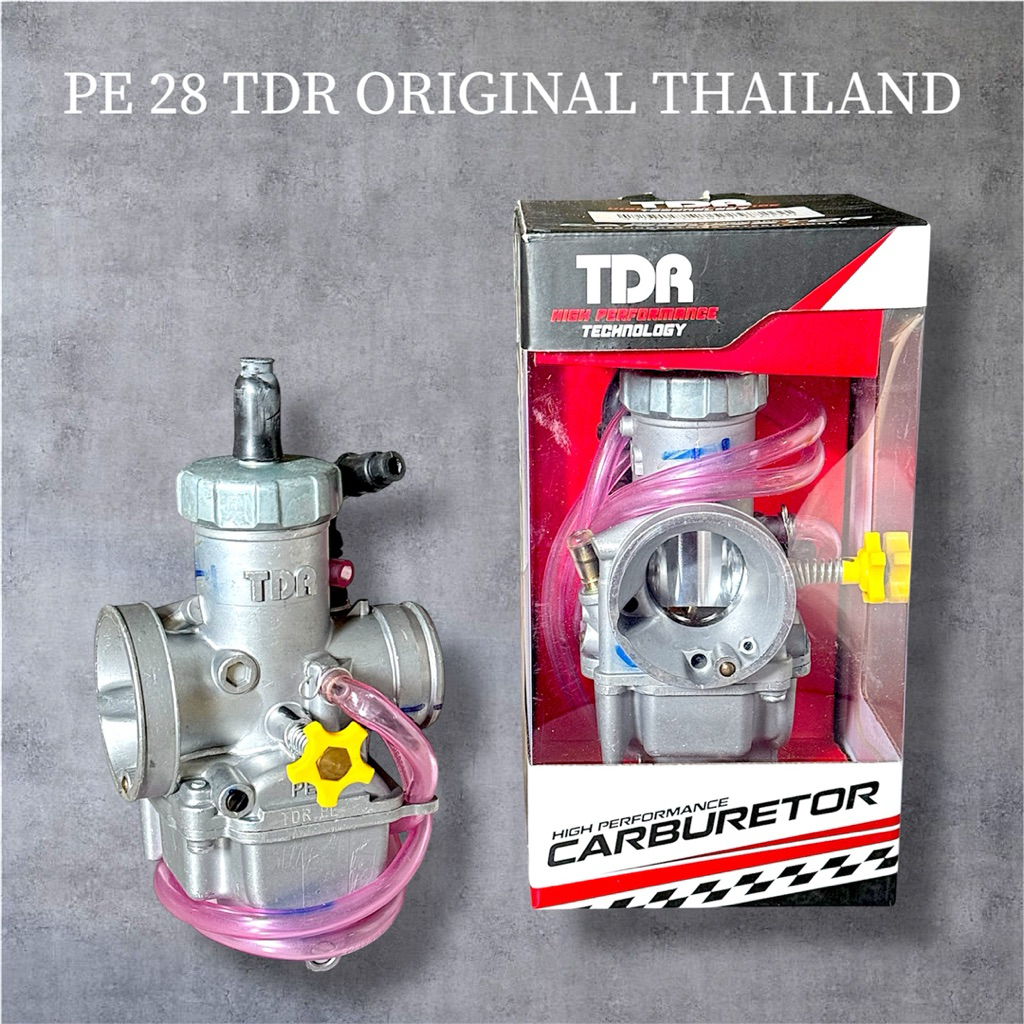 KARBURATOR PE 28 TDR RACING 100% ORIGINAL KARBU PE28 TDR ORIGINAL THAILAND