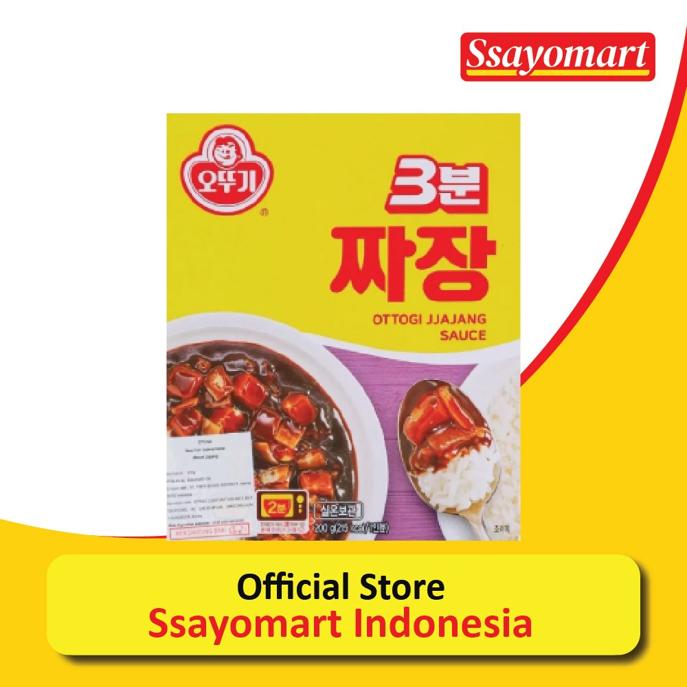 

Ottogi Retort Jjajang Sauce 200g / Saus Jjajang Instant Made In Korea