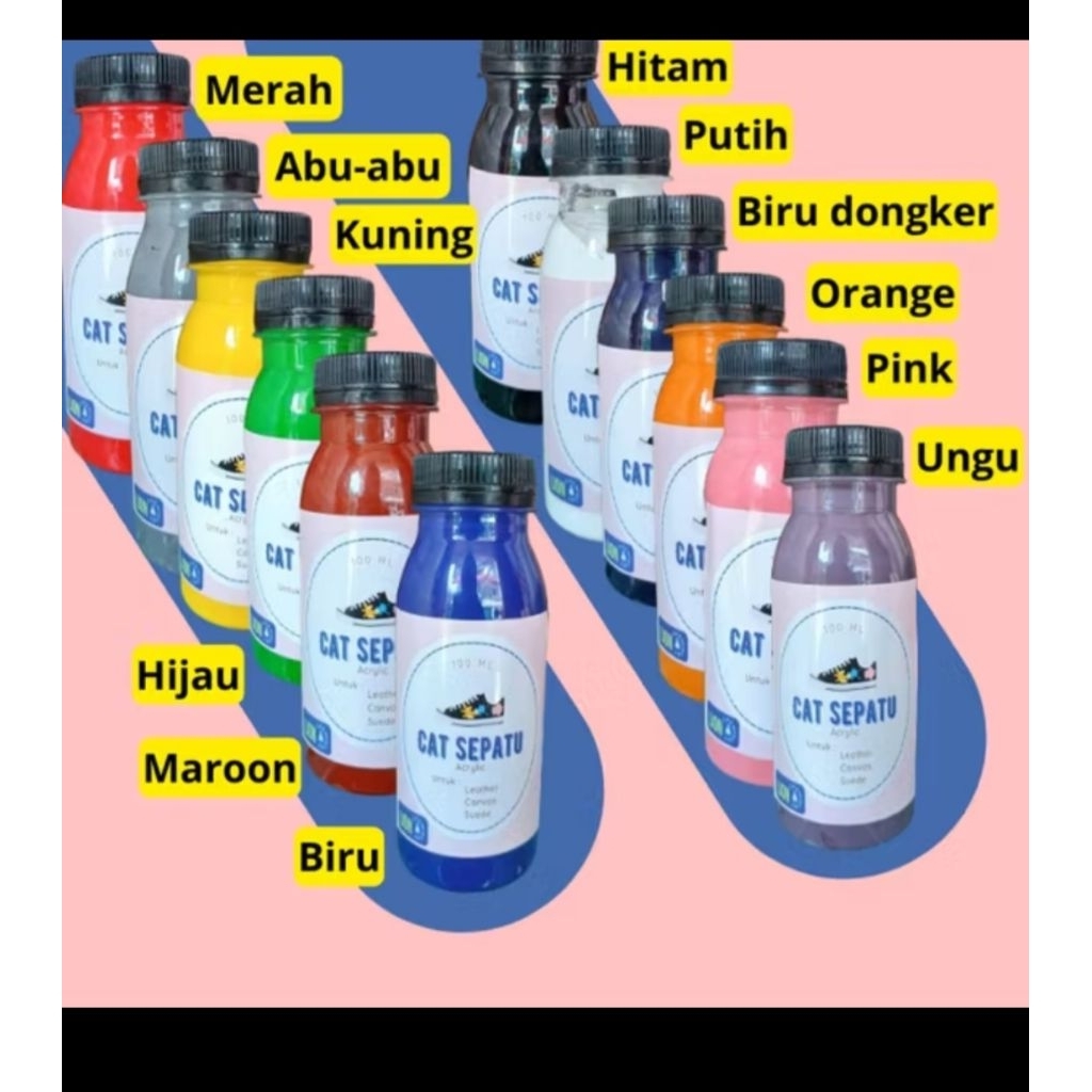 CAT SEPATU KANVAS PERMANEN 100 ML