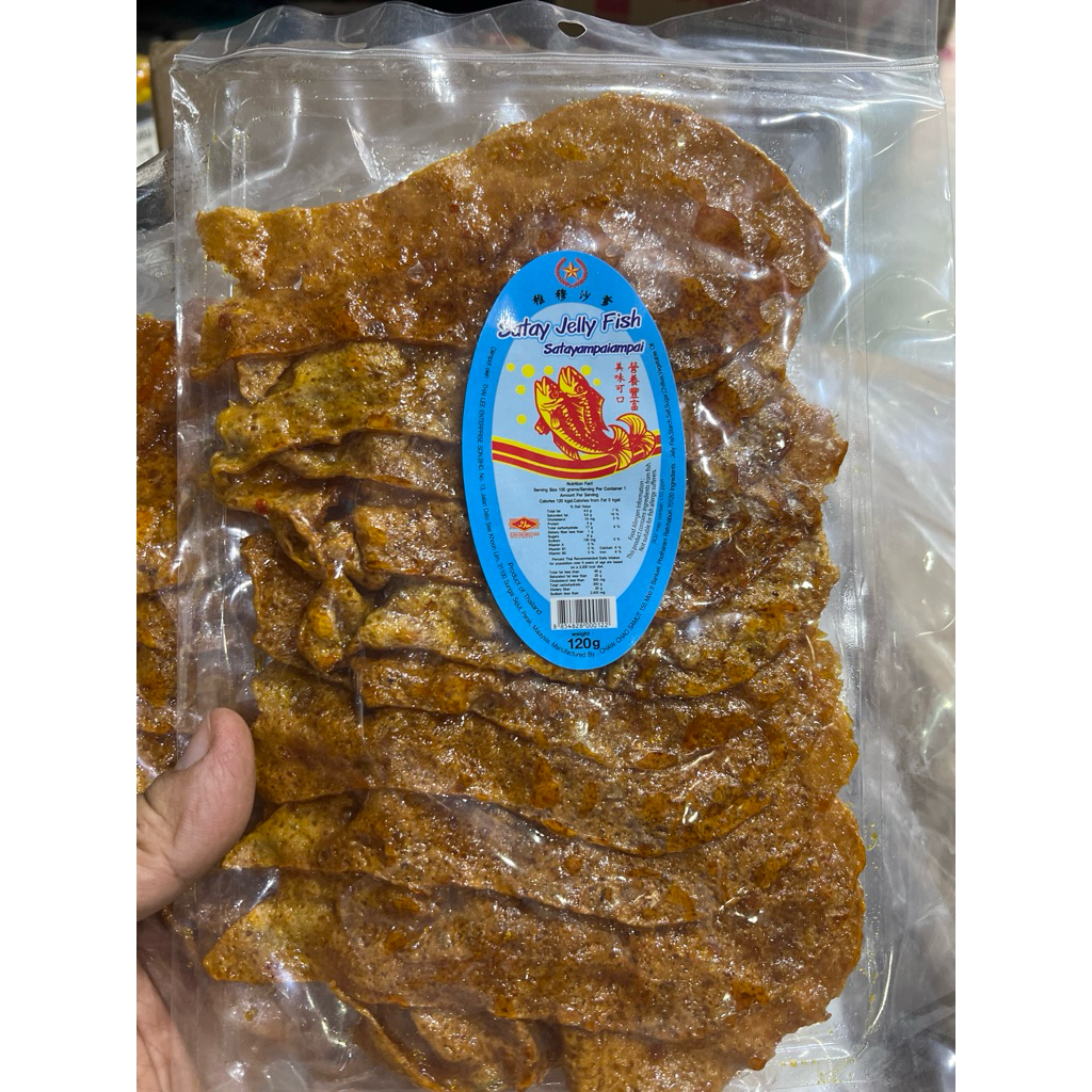 

satay jelly fish 120gr exp 12/2026
