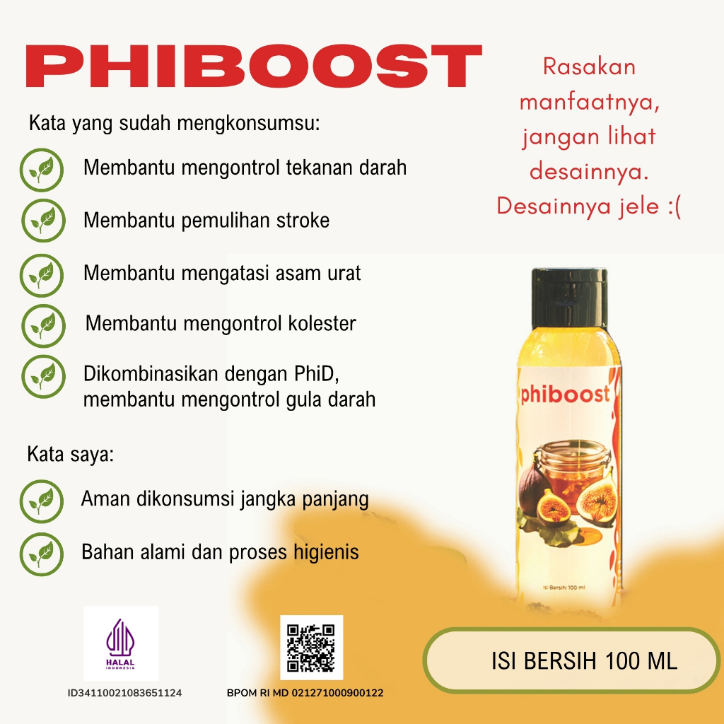 

PHIBOOST EKSTRAK HERBA CAIR 100 ml untuk membantu mengontrol tekanan darah, kolesterol dan pemulihan stroke