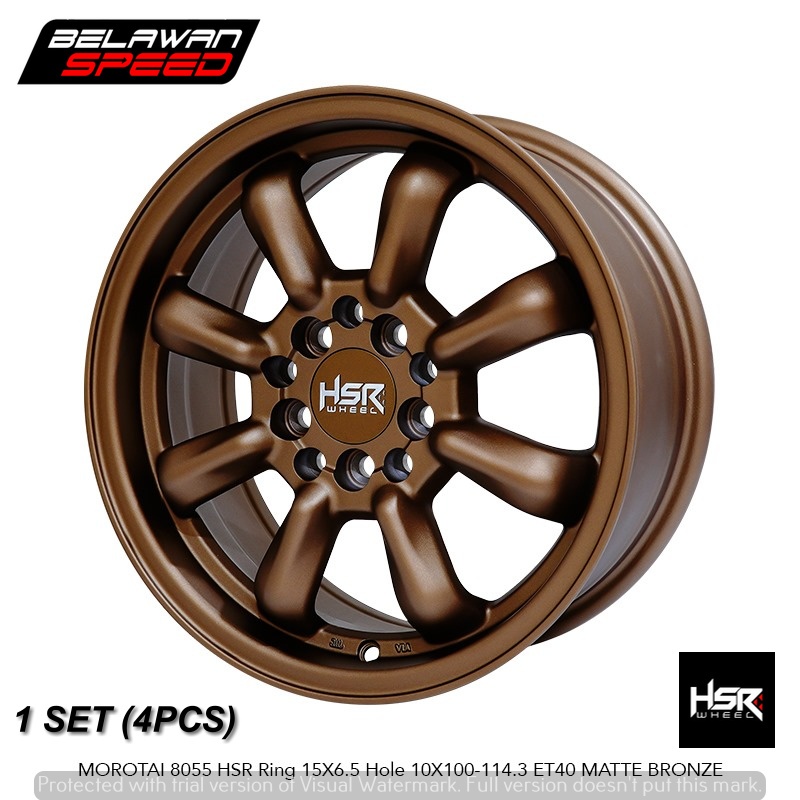 Velg Mobil Murah Ring 15 Untuk Grand Max Luxio L300 ERTIGA HSR MOROTAI R15 - Toko Velg Cibubur