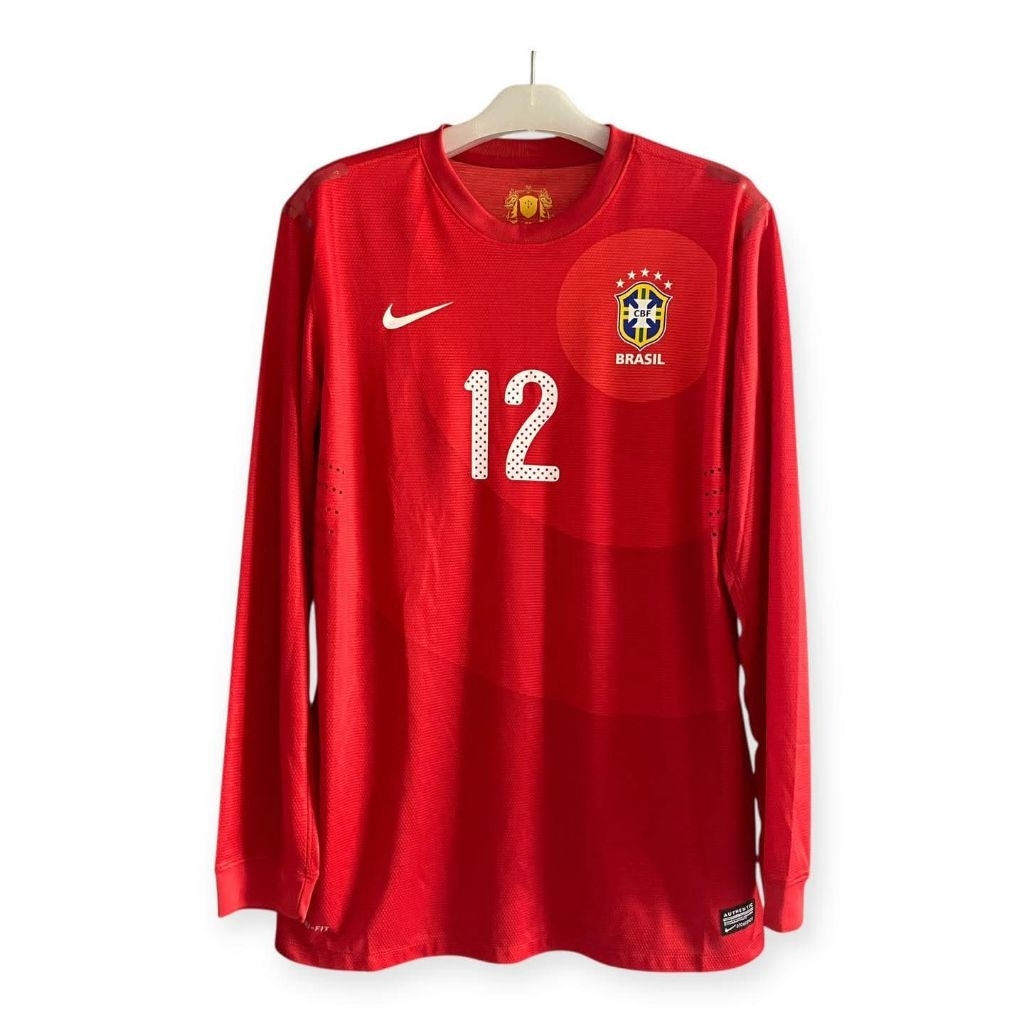 JERSEY ORIGINAL PLAYER ISSUE BRAZIL GK WC 2014 – JULIO CESAR #12