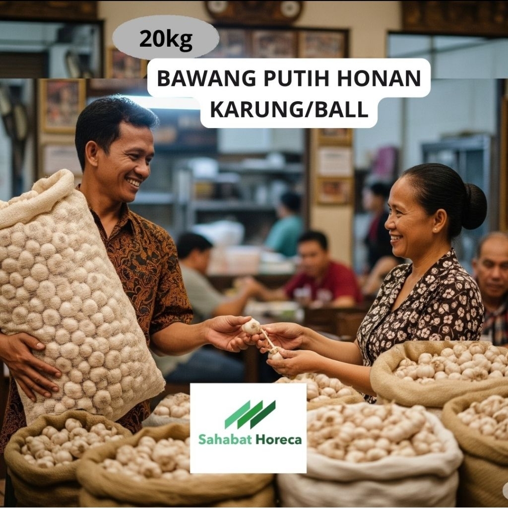 

Bawang Putih Honan Karung/Ball 20kg - 01