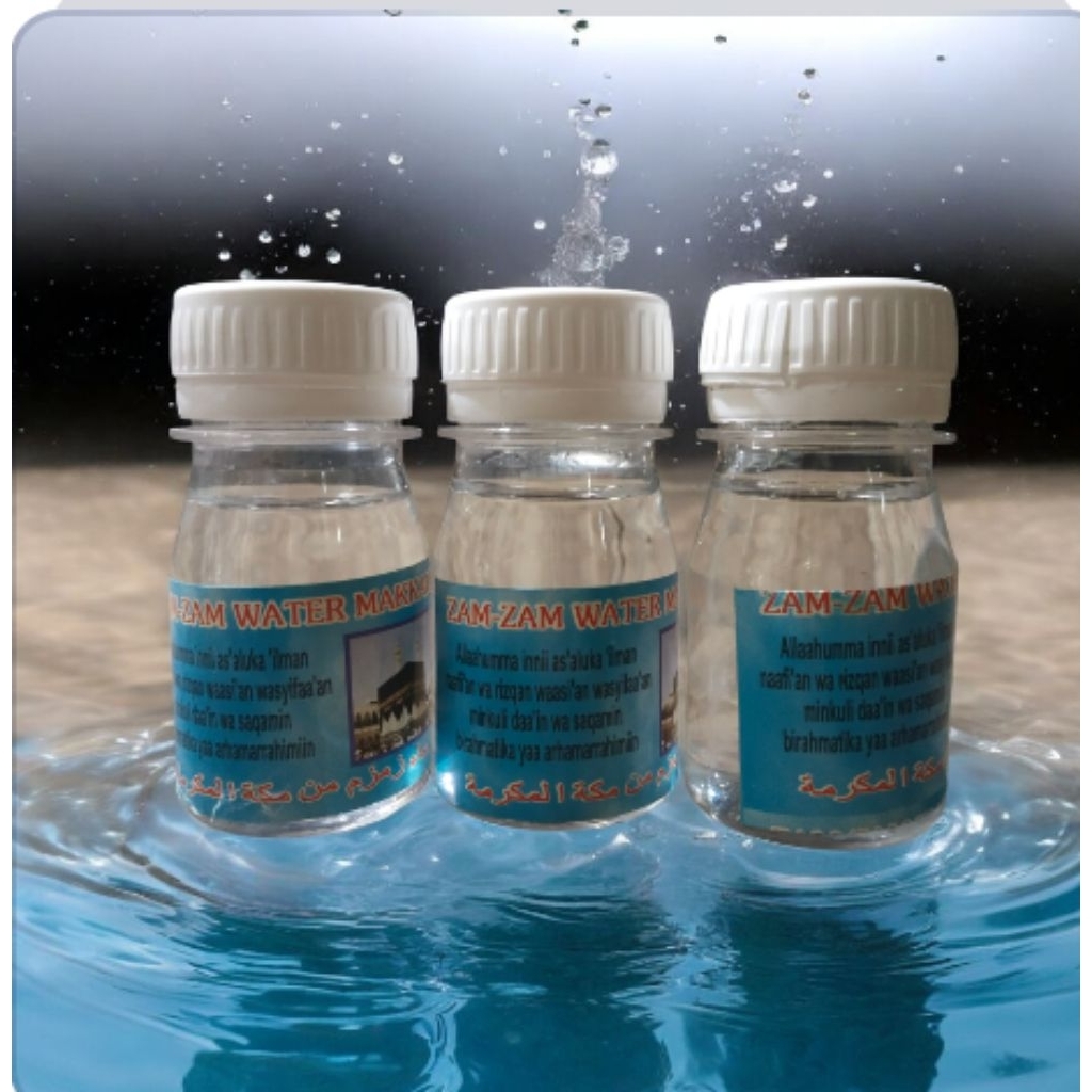 

Air Zam Zam Botol Kecil iOleh Oleh Haji dan Umroh