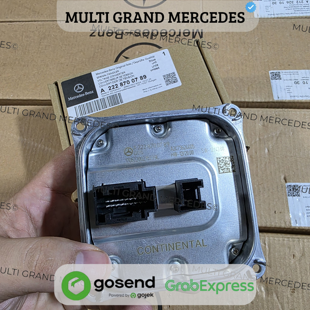 BALLAST LAMPU W222 W205 W212 ORIGINAL MERCEDES A2228700789