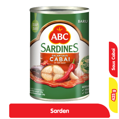 

ABC Sarden Saus Cabai 425 g ALF
