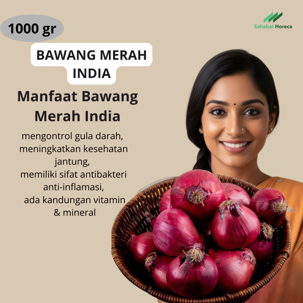 

Bawang Merah India 1kg - 06