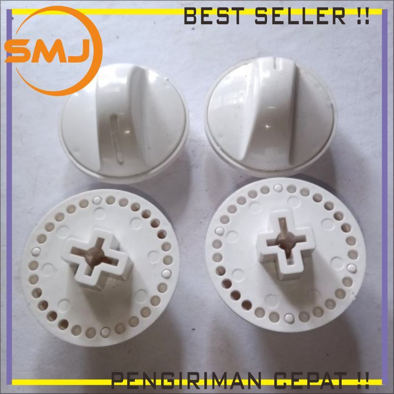 Knop Tombol Putaran Mesin Cuci Multi Universal Sharp Sanyo LG Samsung Sanken Denpoo Midea Polytron