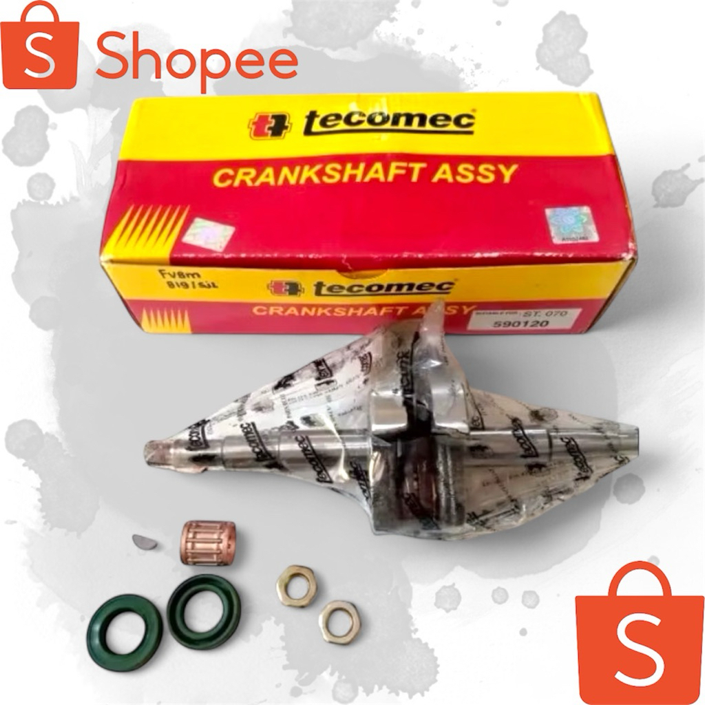 TECOMEC Crankshaft Assy 070 / Kruk As Senso 070 TECOMEC