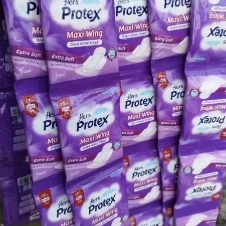 PROMO PROTEX HERS Maxi Wing 5 Renteng isi 50 pcs ( bersayap )