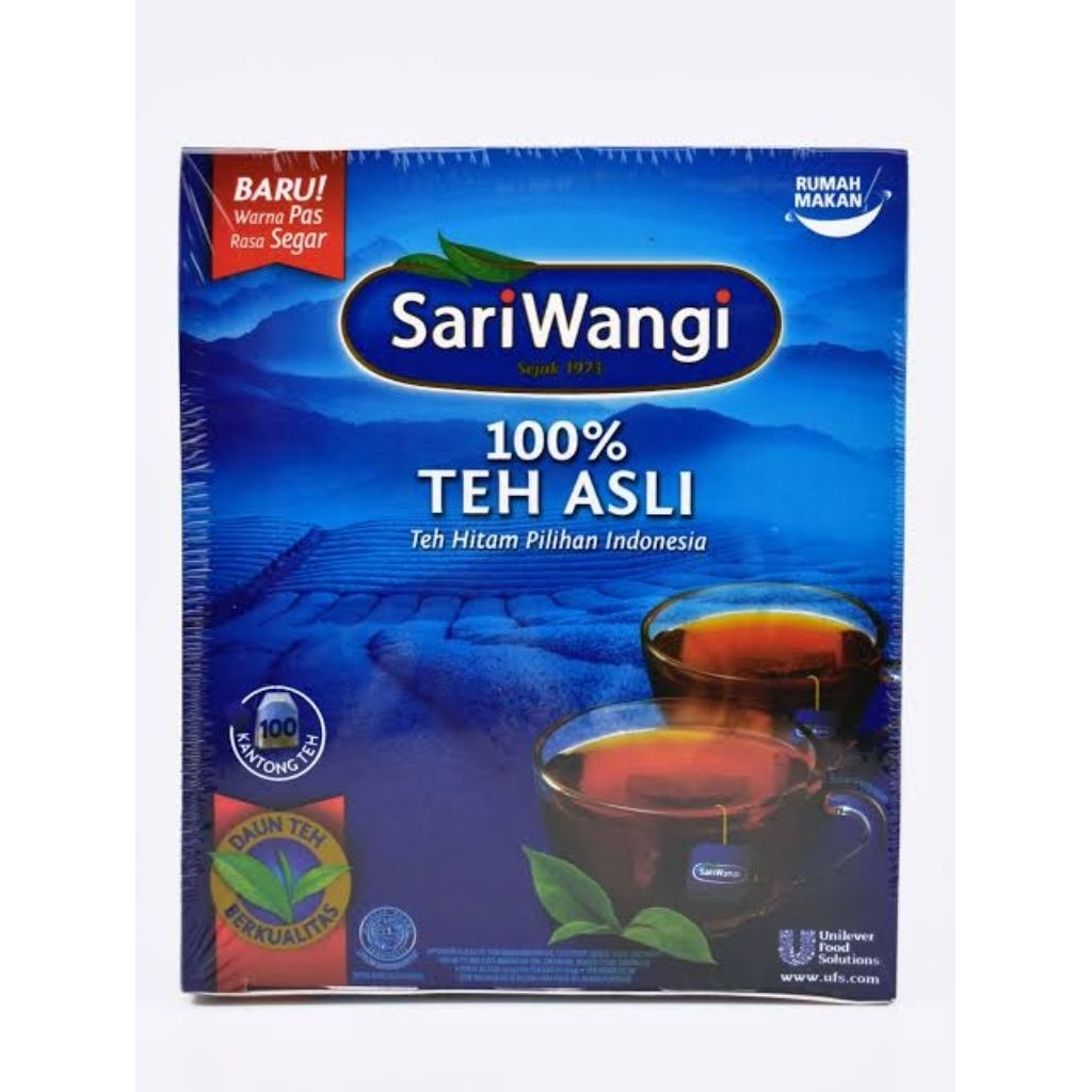 

SARIWANGI ASLI ISI 100 PCS