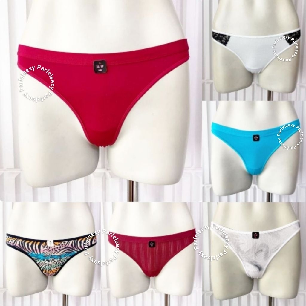 Lasenza La Senza Panty Cotton Bikini Celana Dalam Wanita Size XS