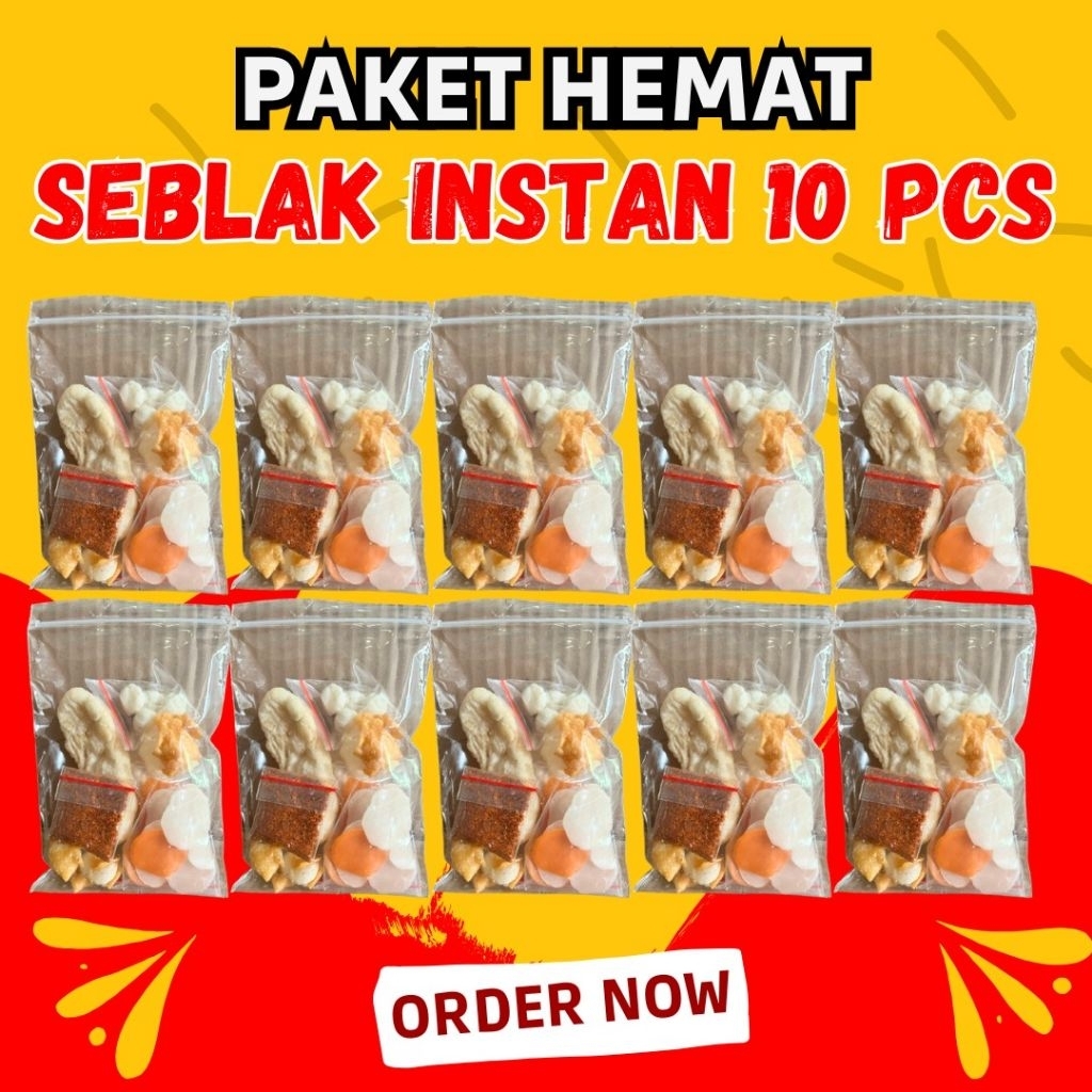 

Seblak Makanan Instan Murah HALAL isi 10pcs