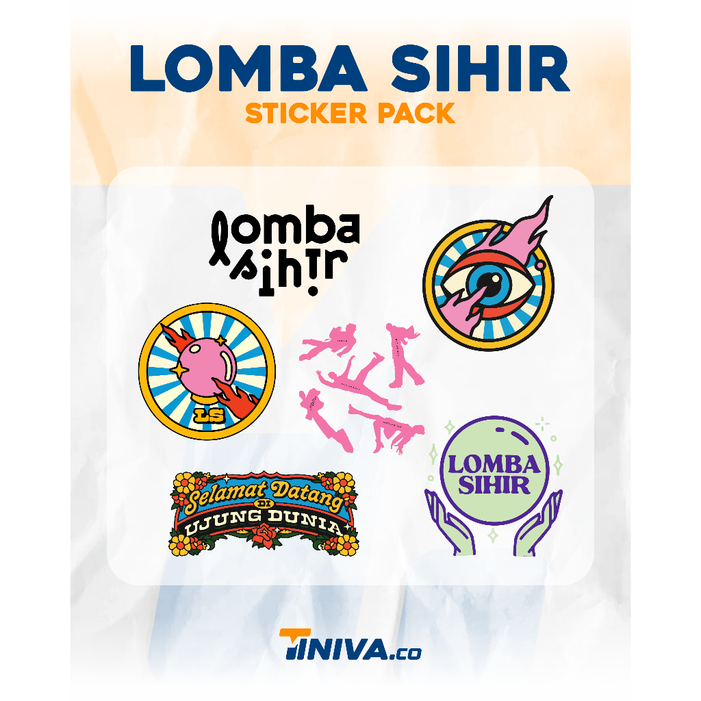 

Sticker Pack Lomba Sihir | Sticker Vinyl | Untuk HP, Laptop, Helm, Motor, Mobil, Tumblr