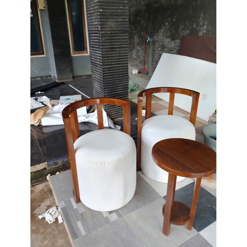 kursi teras bulat kursi teras busa kursi teras simpel